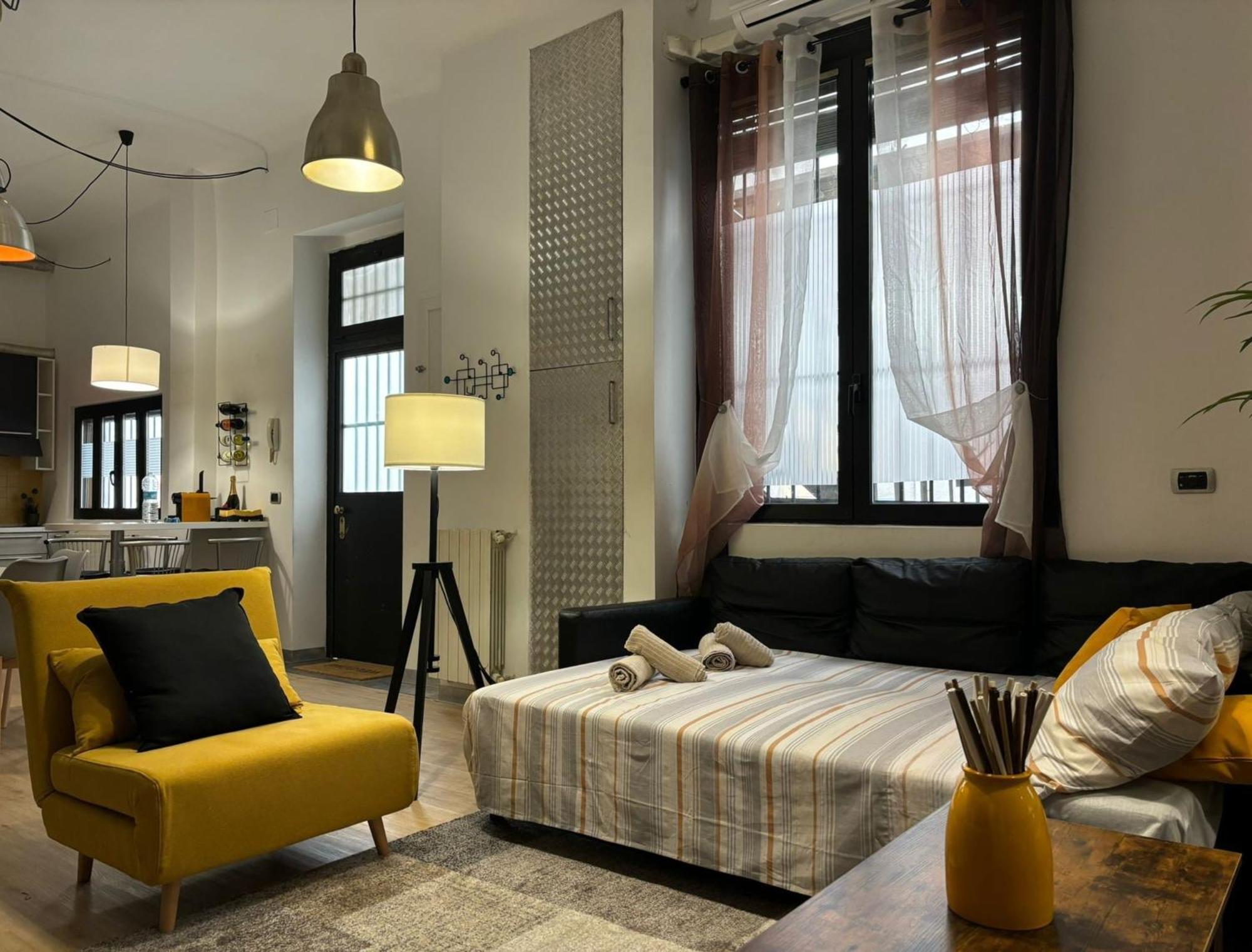 Appartement Industrial Loft In Maciacchini - Metro 50m Smartworking & Netflix Milan